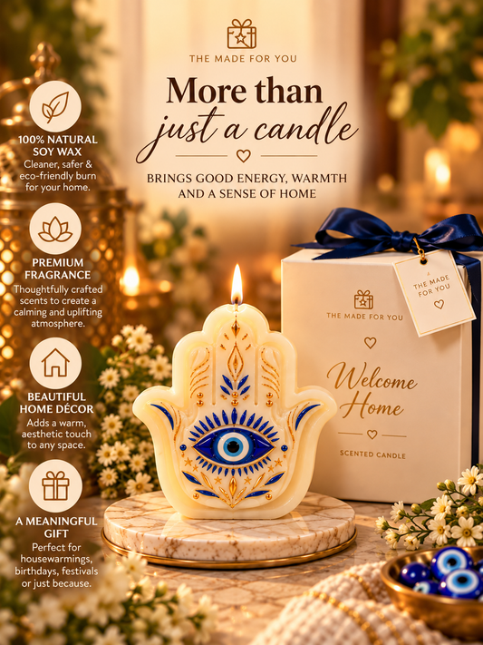 Evil Eye Candle