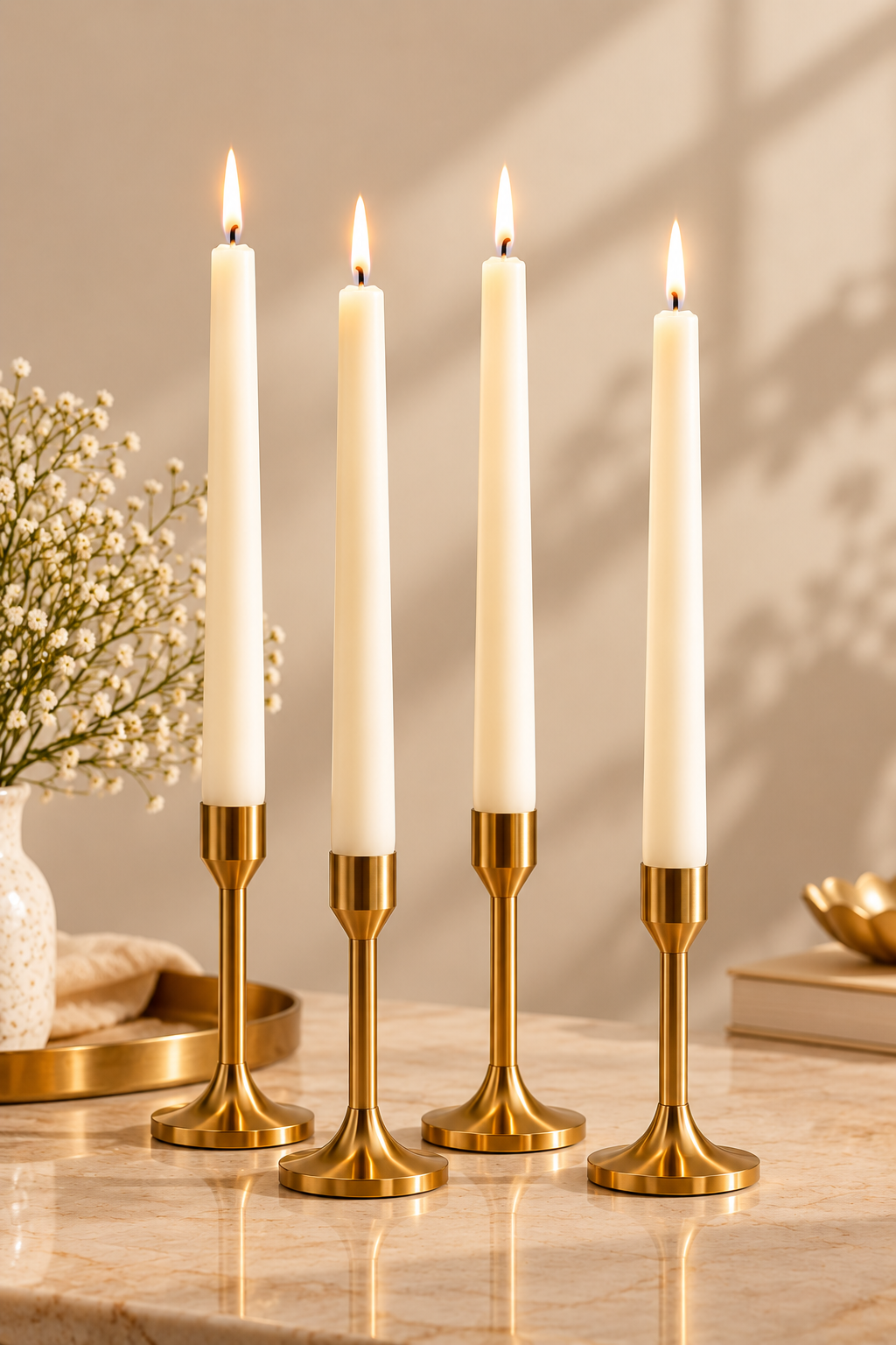2-Piece Taper Candle Set