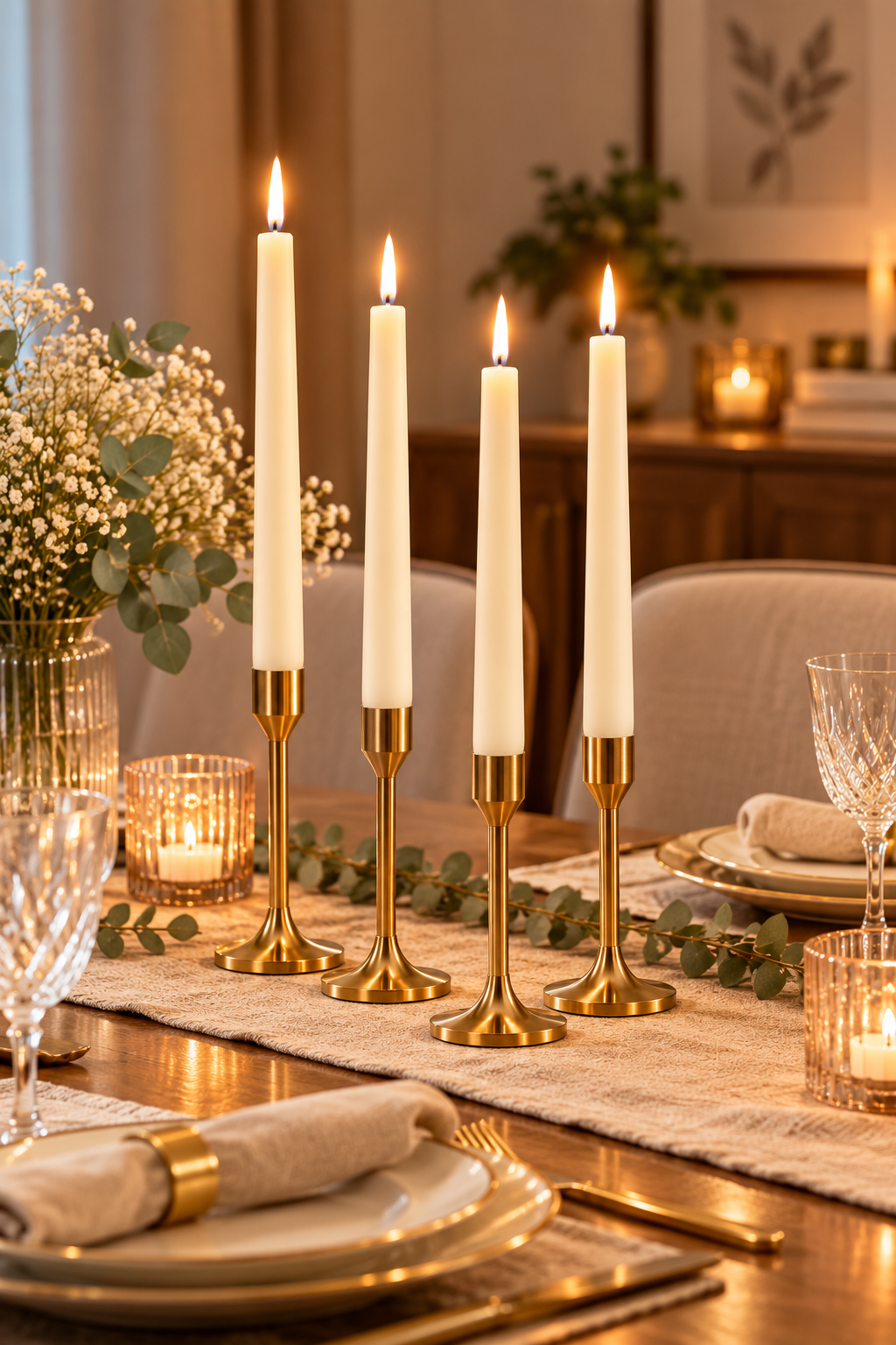 2-Piece Taper Candle Set