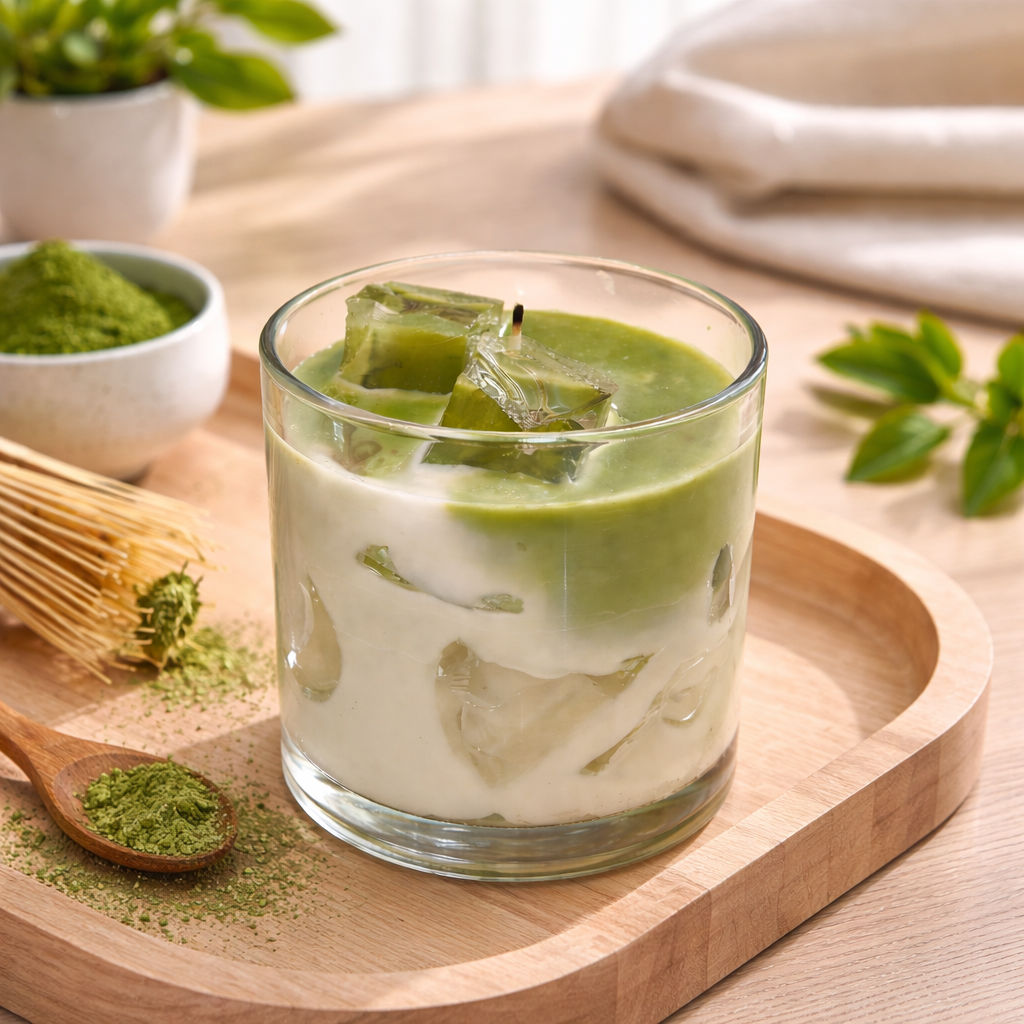 Matcha Latte Café Candle